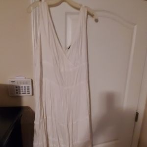 White dress cotton